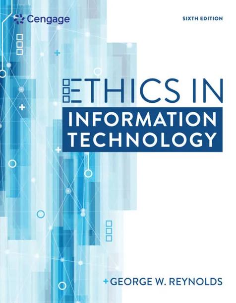 Ethics in Information Technology cover