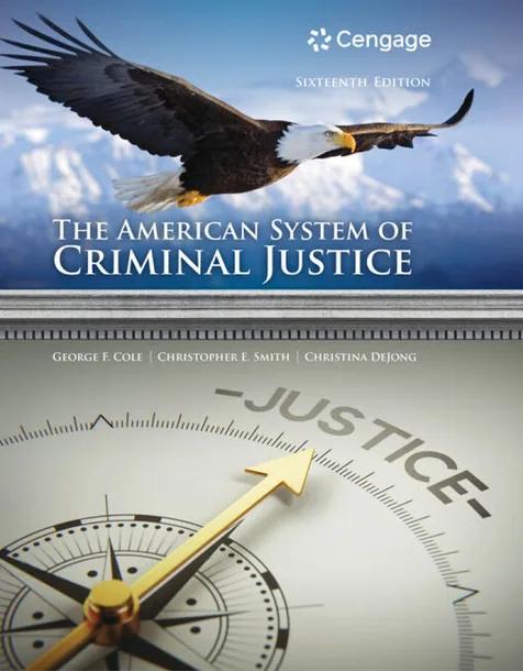 The American System of Criminal Justice cover