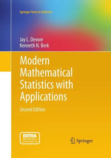 Modern Mathematical Statistics with Applications cover