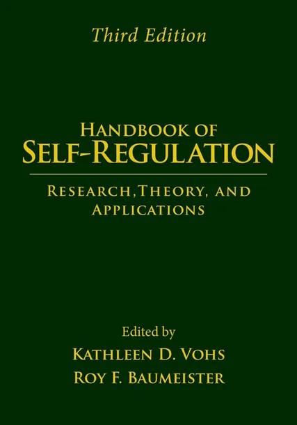 Handbook of Self-Regulation cover