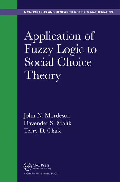 Application of Fuzzy Logic to Social Choice Theory cover