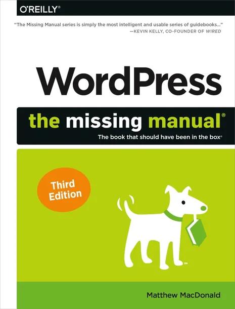 WordPress: The Missing Manual cover