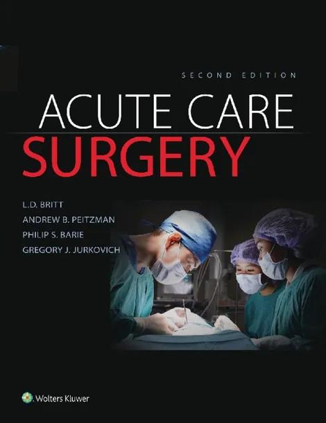 Acute Care Surgery cover