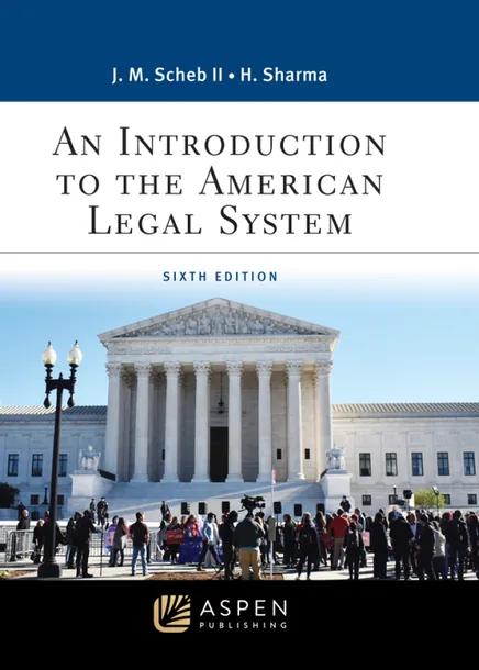 An Introduction to the American Legal System cover