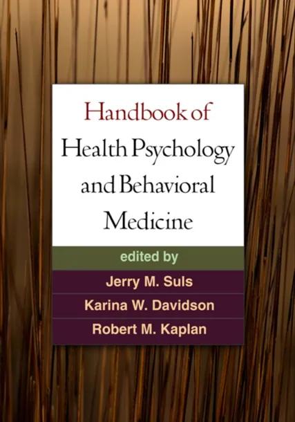 Handbook of Health Psychology and Behavioral Medicine cover
