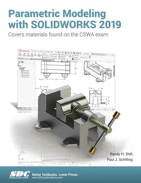Parametric Modeling with SOLIDWORKS 2019 cover
