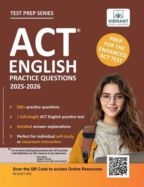 ACT English Practice Questions cover