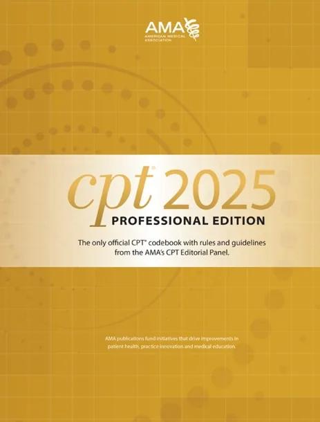 CPT Professional 2025 cover