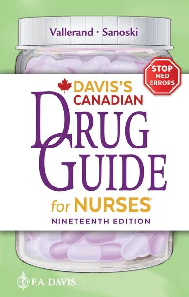 Davis's Canadian Drug Guide for Nurses cover