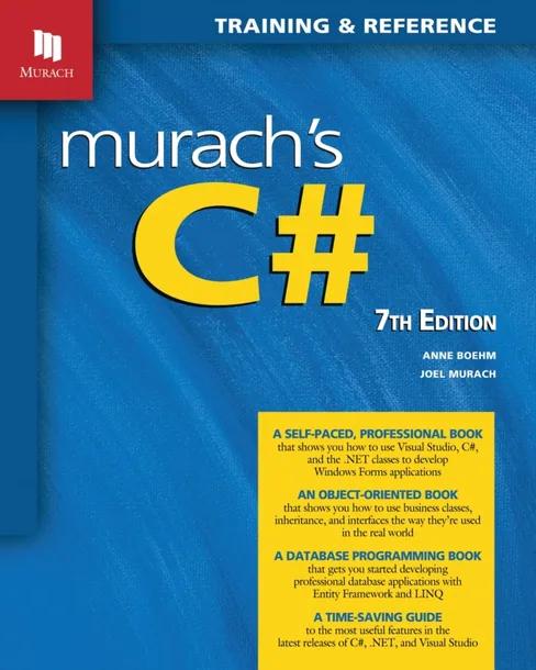 Murach's C# cover