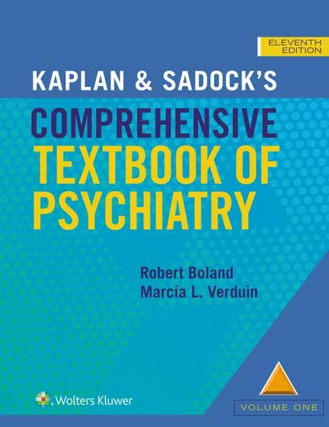 Kaplan and Sadock's Comprehensive Textbook of Psychiatry cover