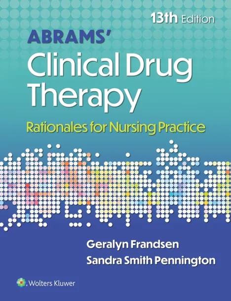 Abrams' Clinical Drug Therapy cover