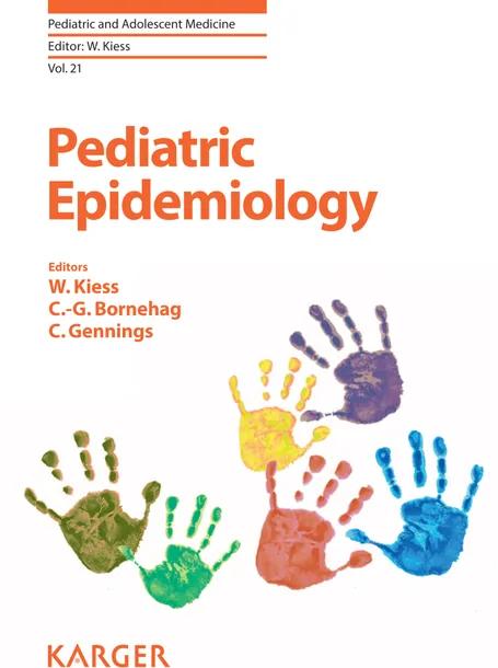 Pediatric Epidemiology cover