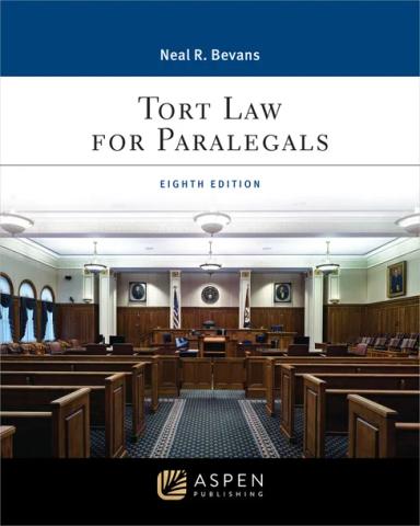 Tort Law for Paralegals