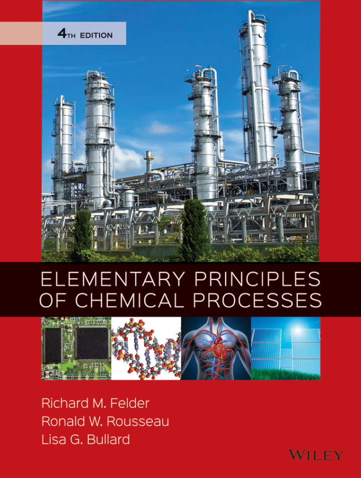 Elementary Principles of Chemical Processes cover