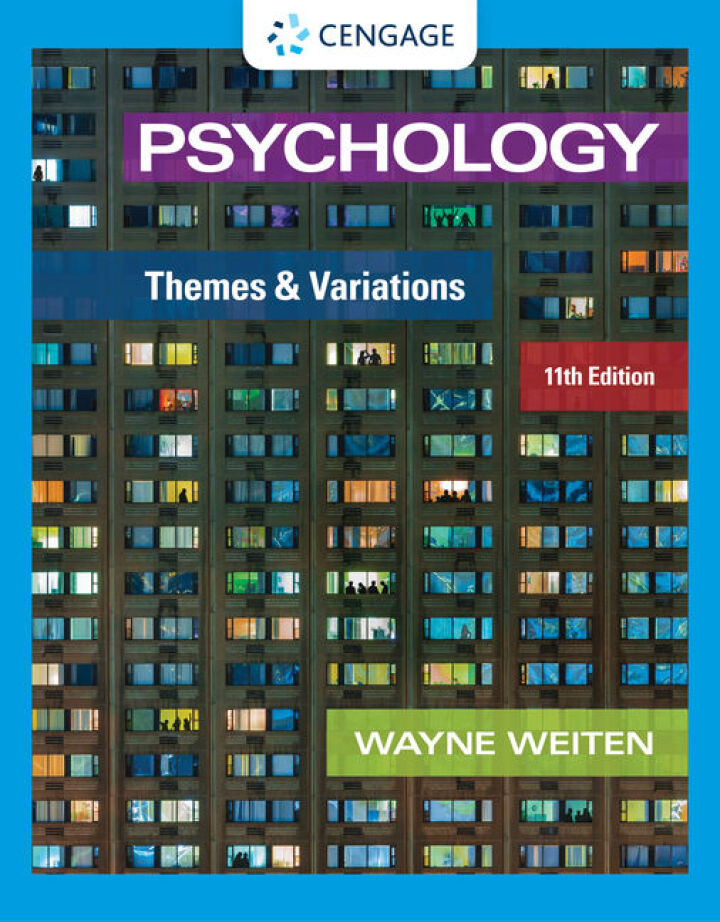 Psychology: Themes and Variations cover