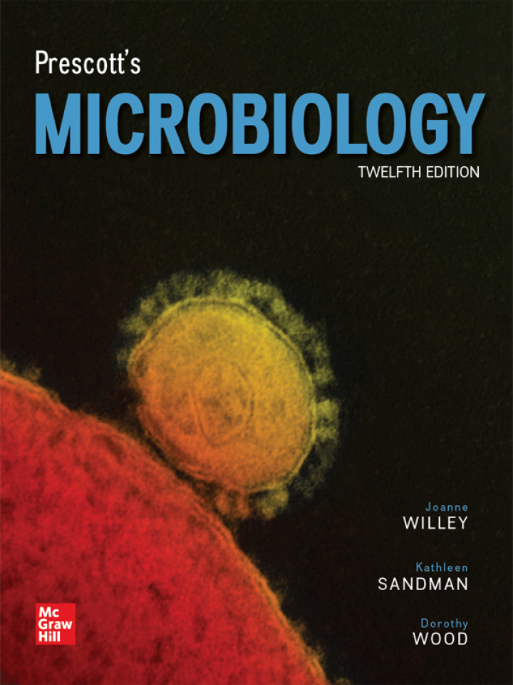 Prescott's Microbiology cover