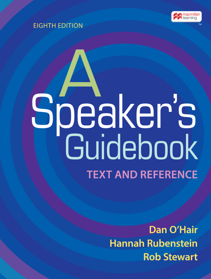 A Speaker's Guidebook cover